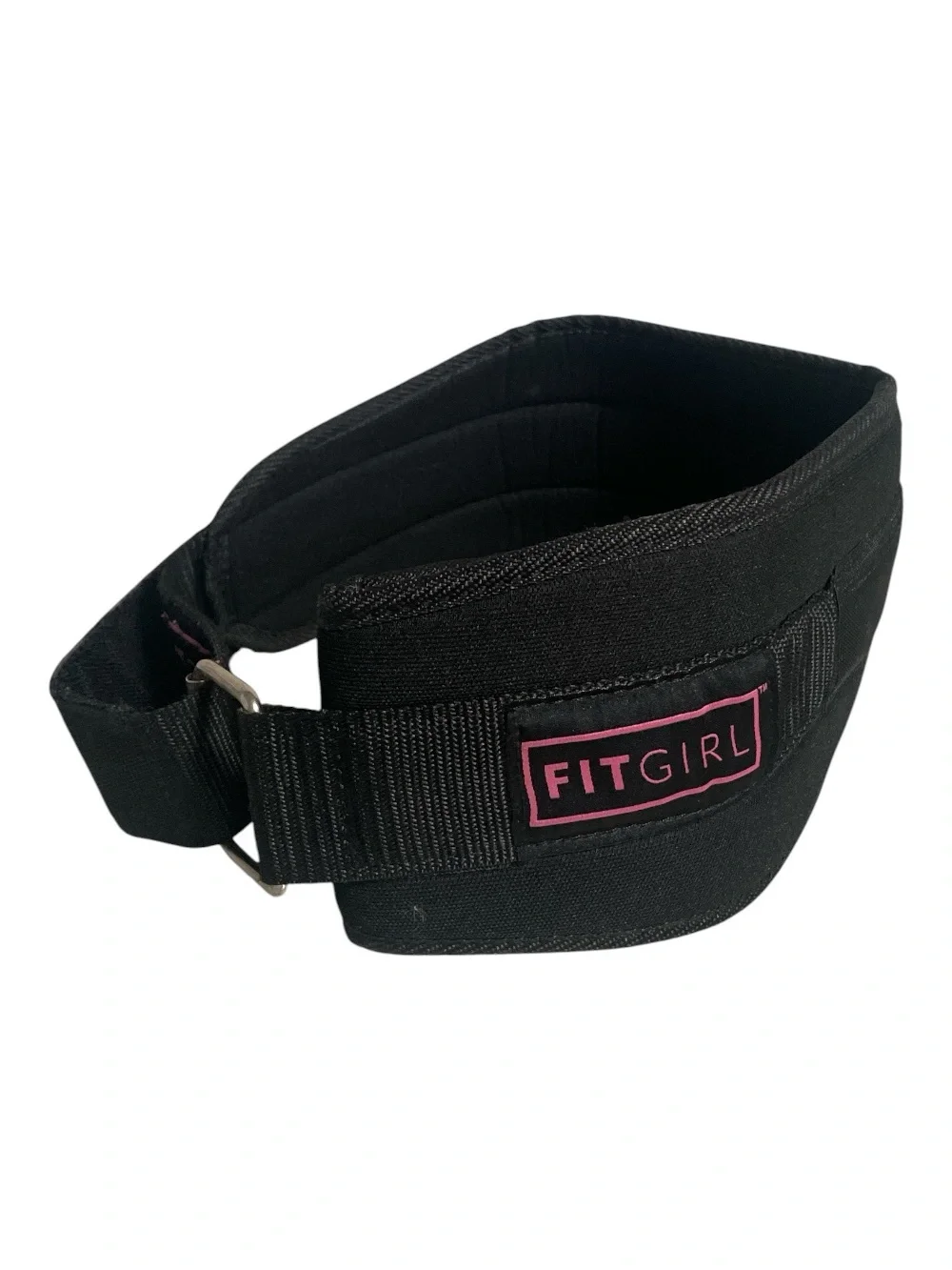 Black and Pink Weightlifting Belt - Women's Support Belt • Small